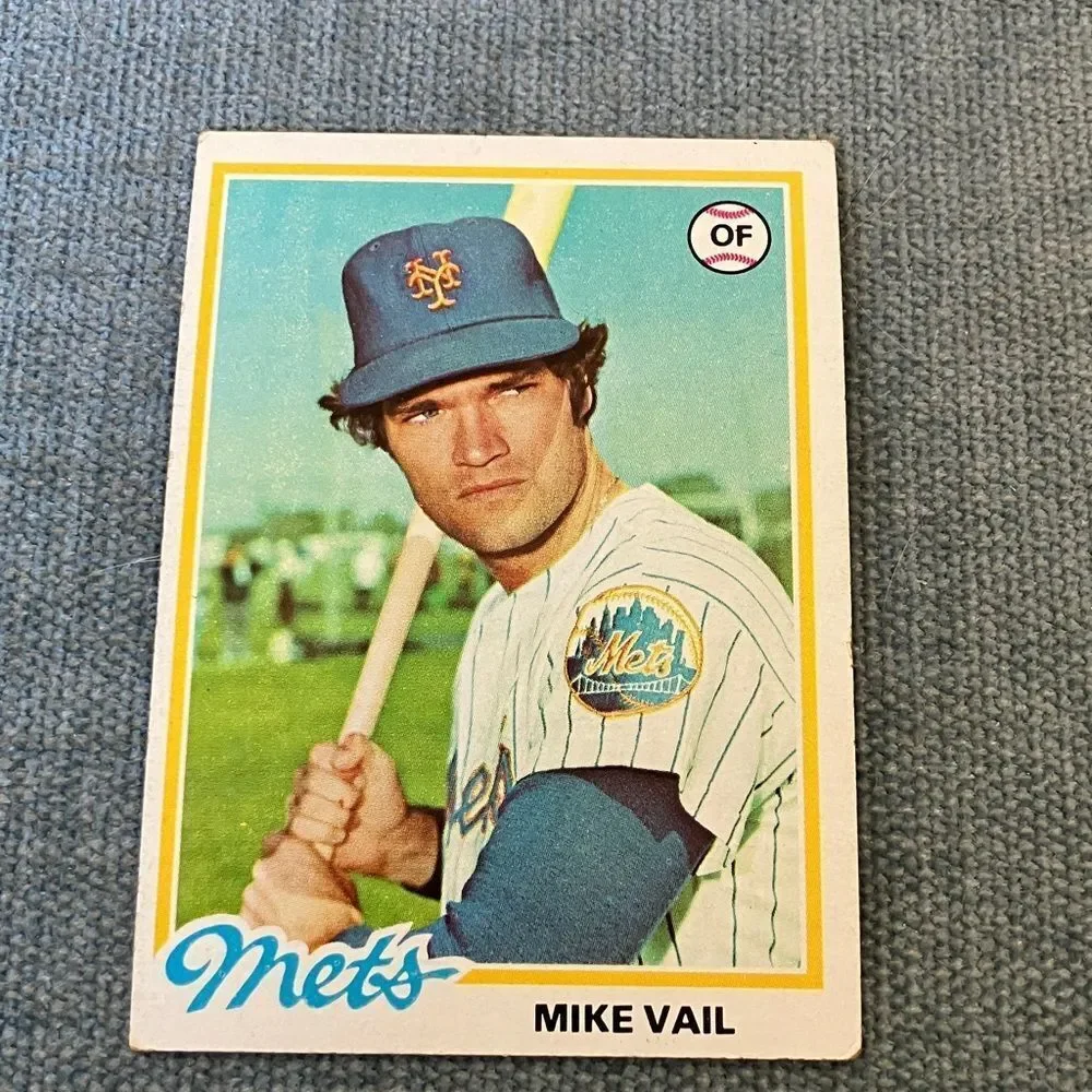 1978 Topps New York Mets Baseball Card Trading Card